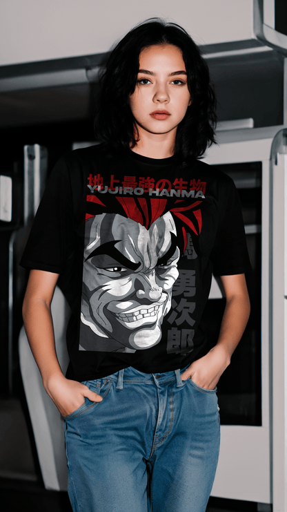 Playera Yujiro - D2 (Corte Overzise y Corte Regular)