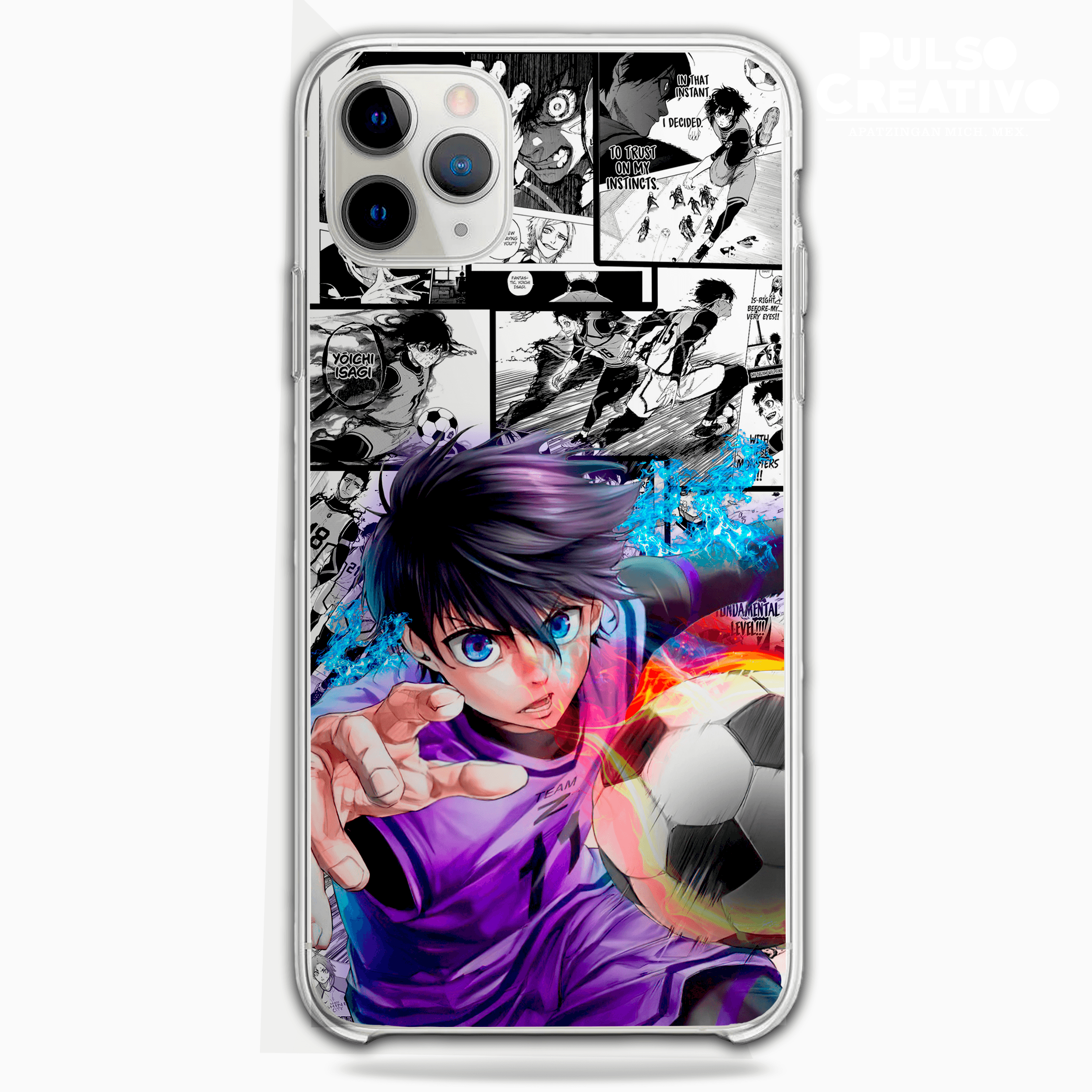 Funda Isagi Yoichi - Kiracases by Pulso creativo