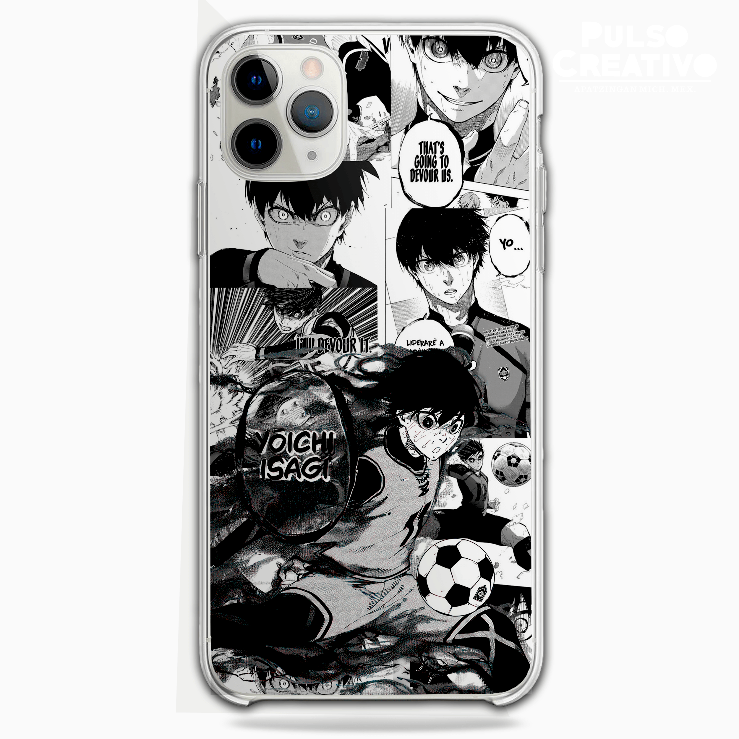 Funda Isagi Yoichi - Kiracases by Pulso creativo