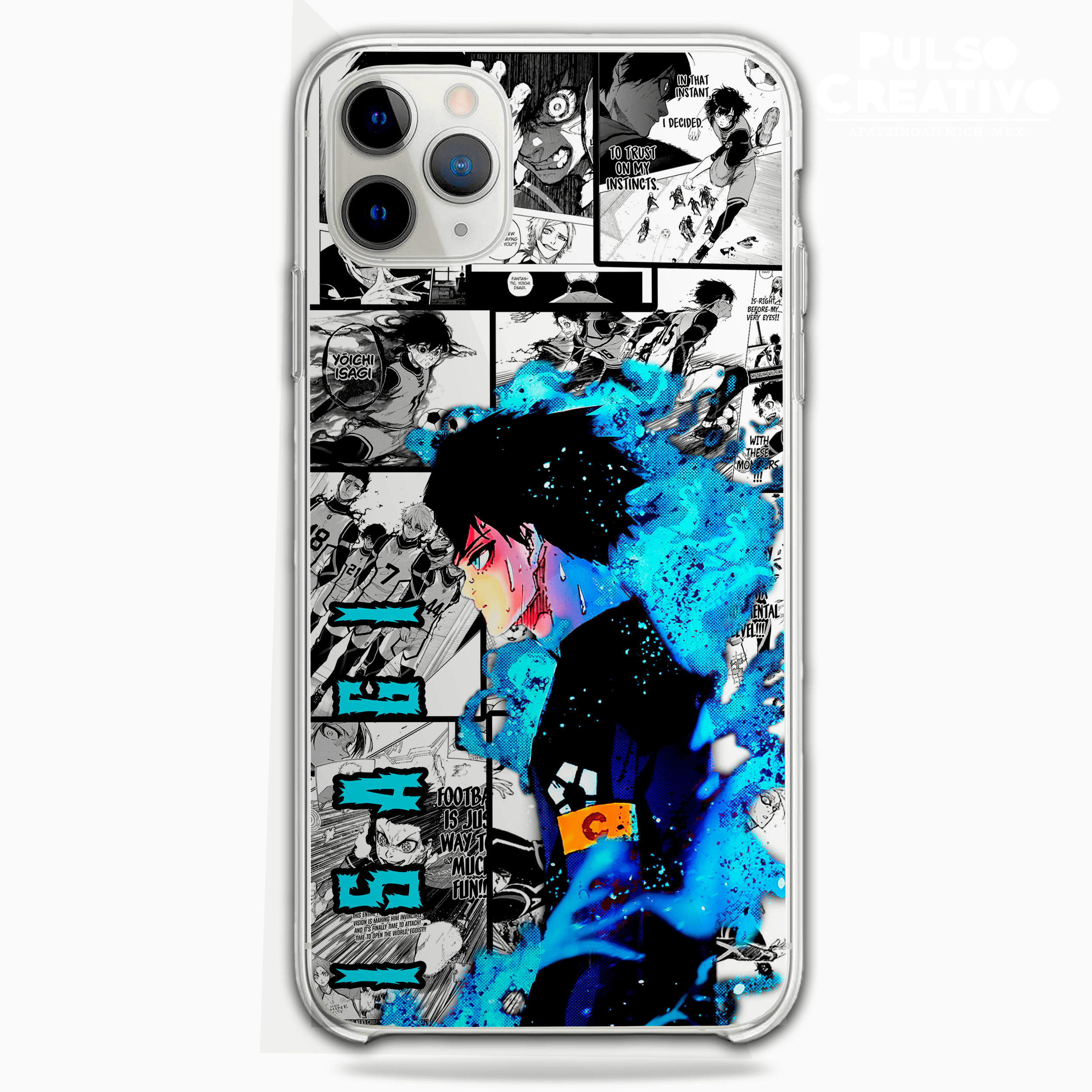 Funda Isagi Yoichi - Kiracases by Pulso creativo